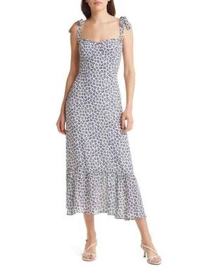 REFORMATION Nikita Floral Midi Dress